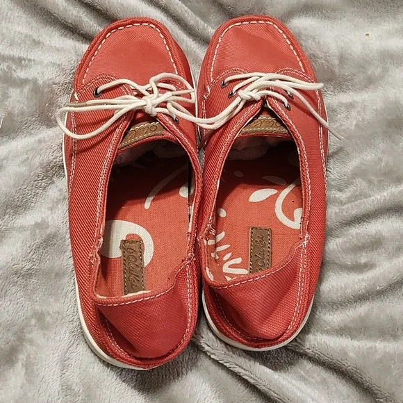 Olukai heleuma mesh cinder off white size 6.5 - Picture 2 of 9